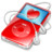 ipod video red favorite Icon